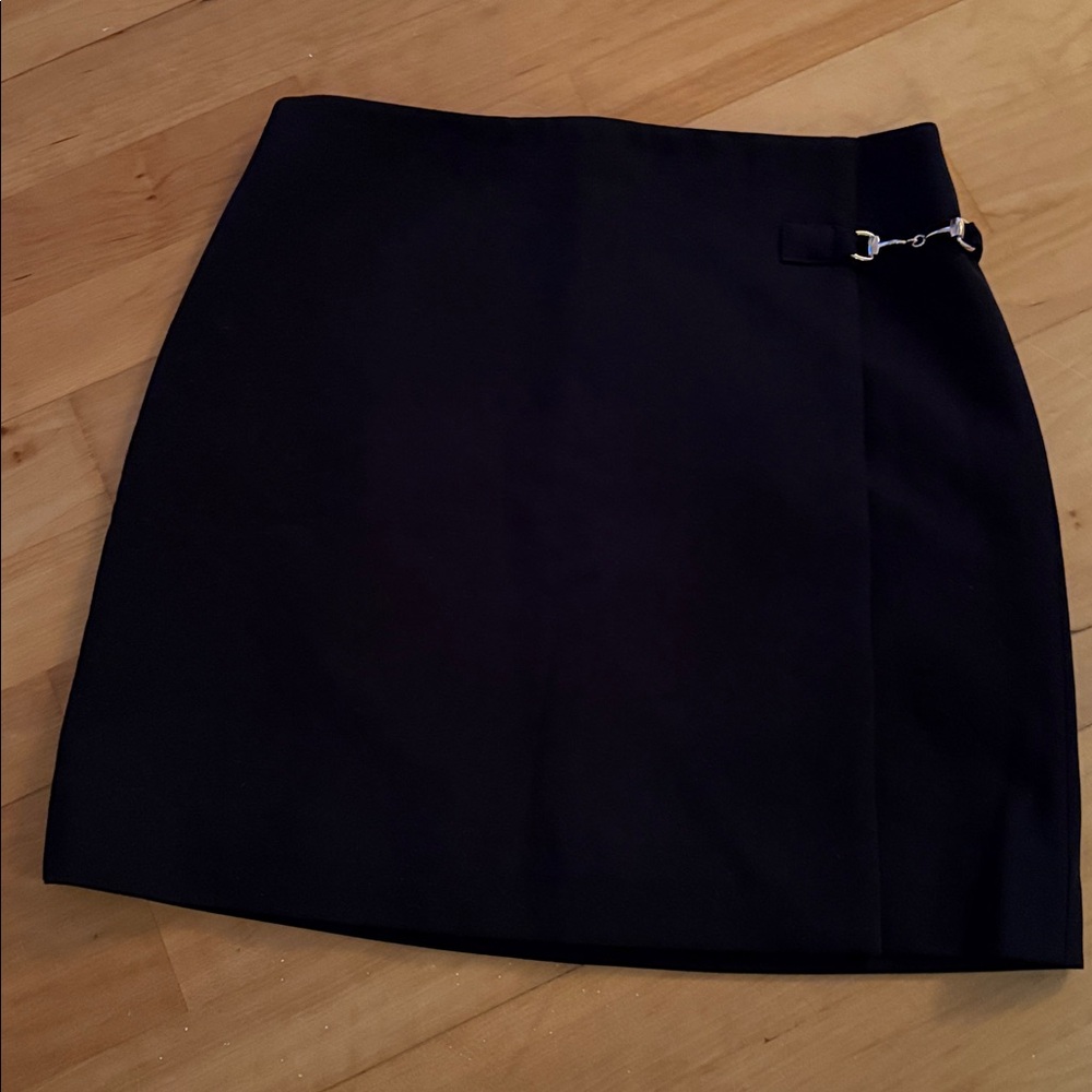 Ever New Black Mini Skirt with Gold Accent - Picture 10 of 10